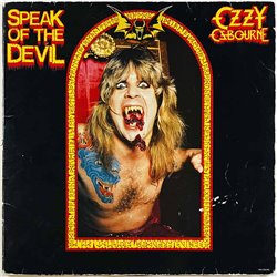 Osbourne Ozzy vinyl LP Speak of the devil 2LP  kansi G+ levy VG+ Käytetty LP