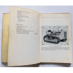 Caterpillar  D4 Traktori : Käyttö ja Hoito-ohjeet - Used book