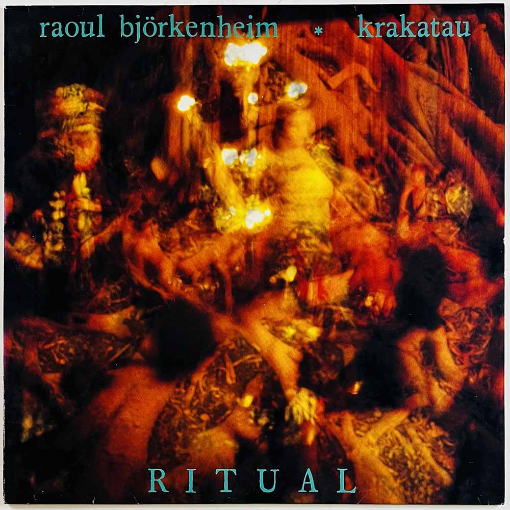Björkenheim Raoul ? Krakatau vinyl LP Ritual  kansi VG+ levy EX Käytetty LP