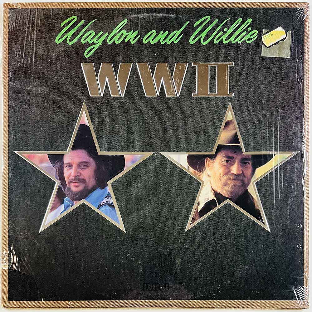 Waylon and Willie vinyl LP WW II  kansi EX levy EX Käytetty LP