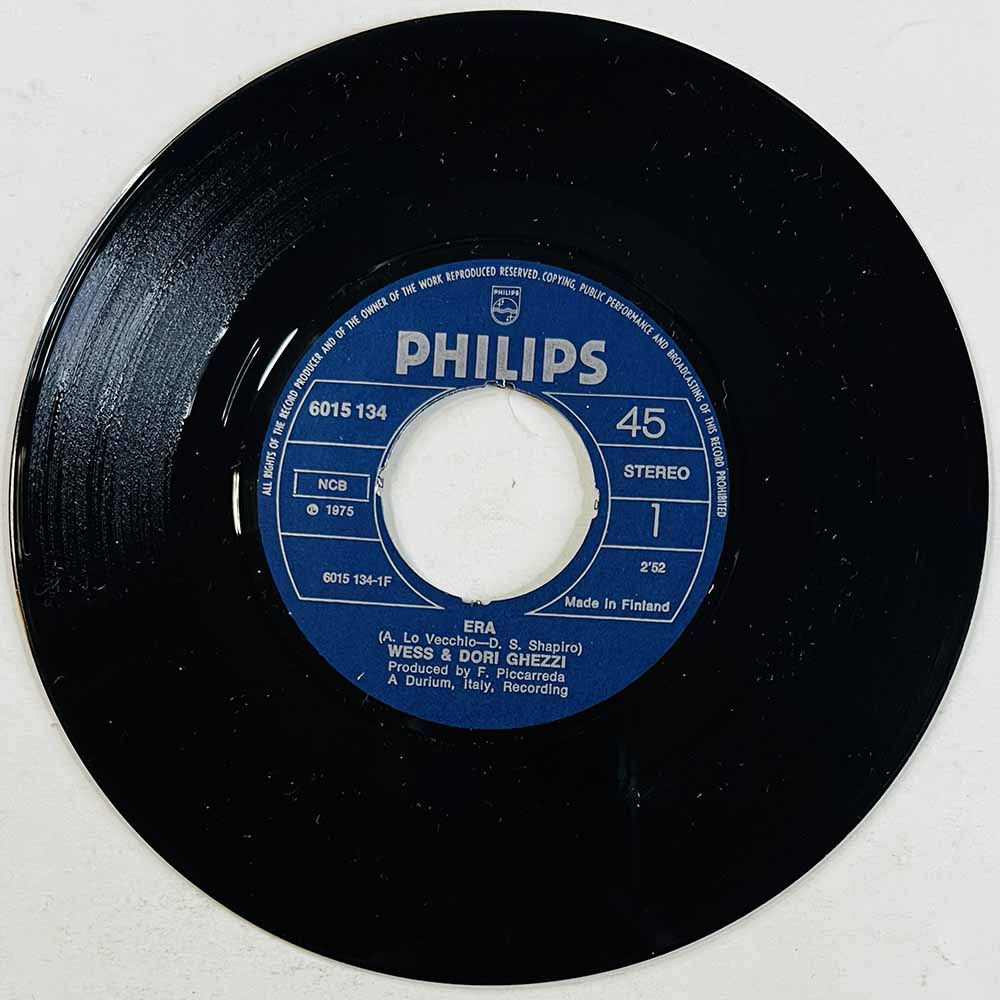 Wess & Dori Ghezzi 1975 6015 134 Era / Sempre Tu begagnad singelskiva