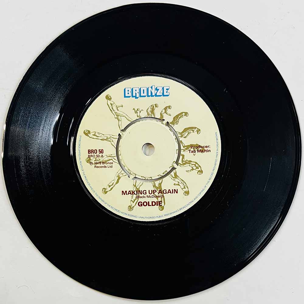 Goldie 1978 BRO 50 Making Up Again / Time To Kill begagnad singelskiva