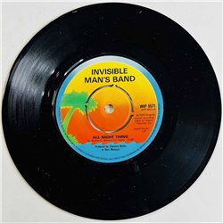 Invisible Man's Band Käytetty 7” ei kuvakantta All Night Thing / sama instrumentaalina  kansi Ei kuvakantta levy EX- käytetty vi