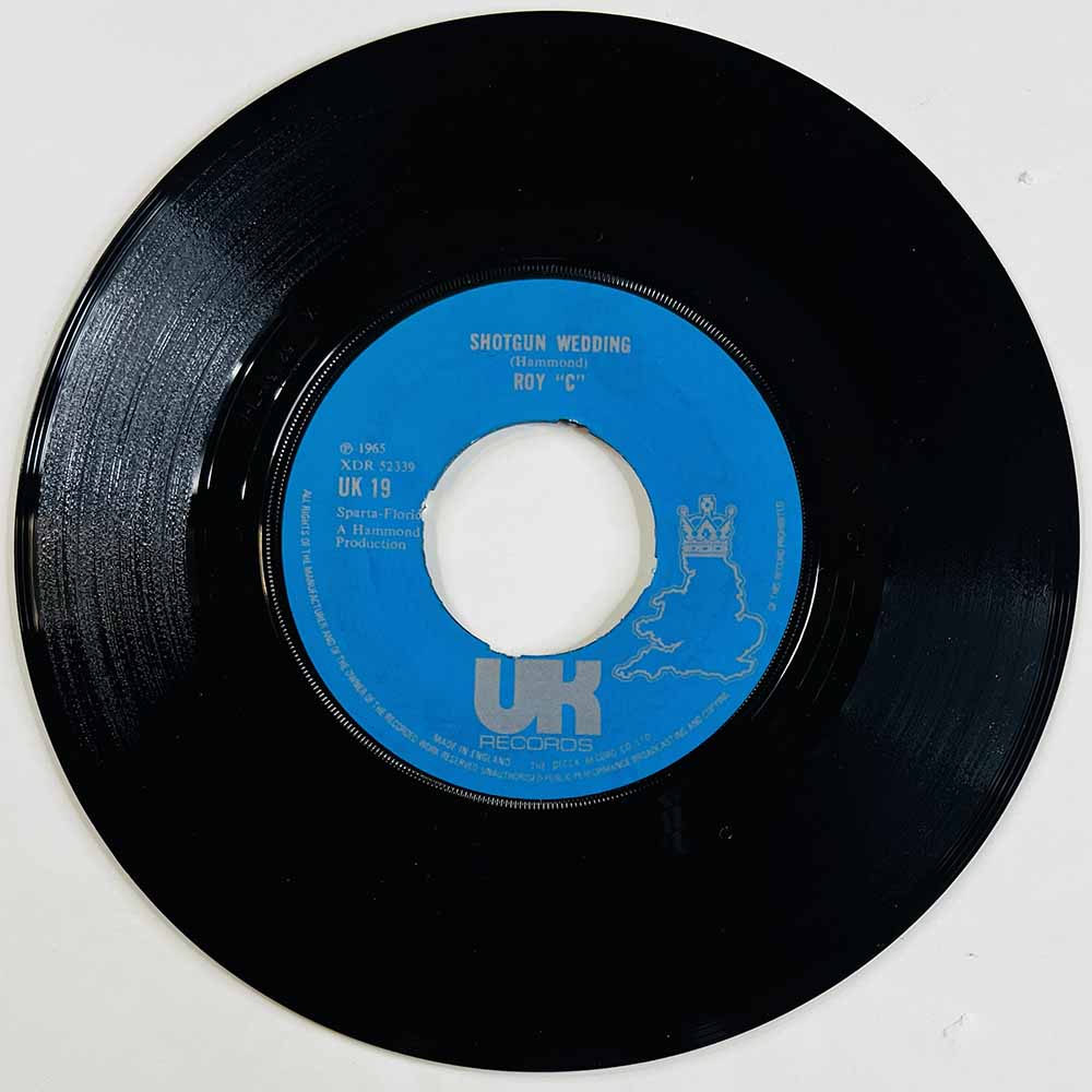 Roy "C" 1965 UK 19 Shotgun Wedding begagnad singelskiva