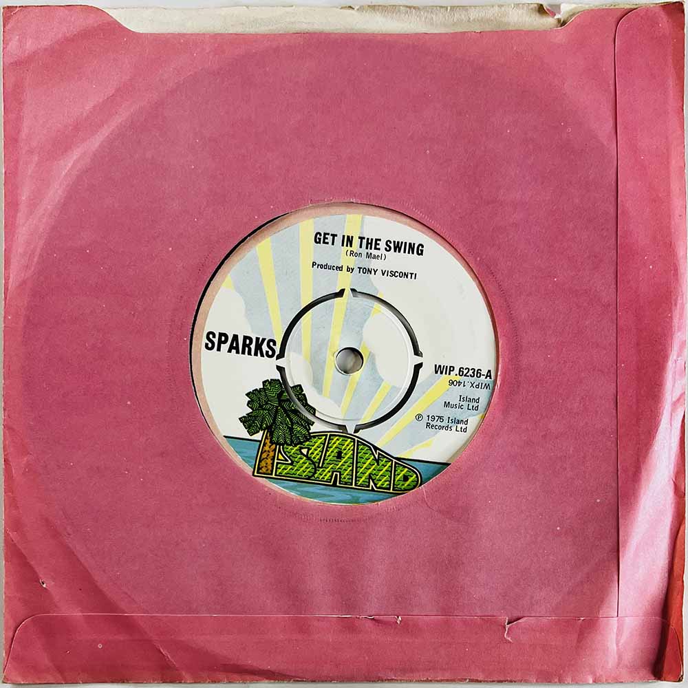 Sparks 1975 WIP.6236 Get in the swing / Profile begagnad singelskiva