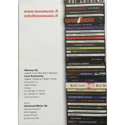 Musiikkia myynnissä 2005: Love Records luettelo  kansi EX sisäsivut EX Käytetty kirja