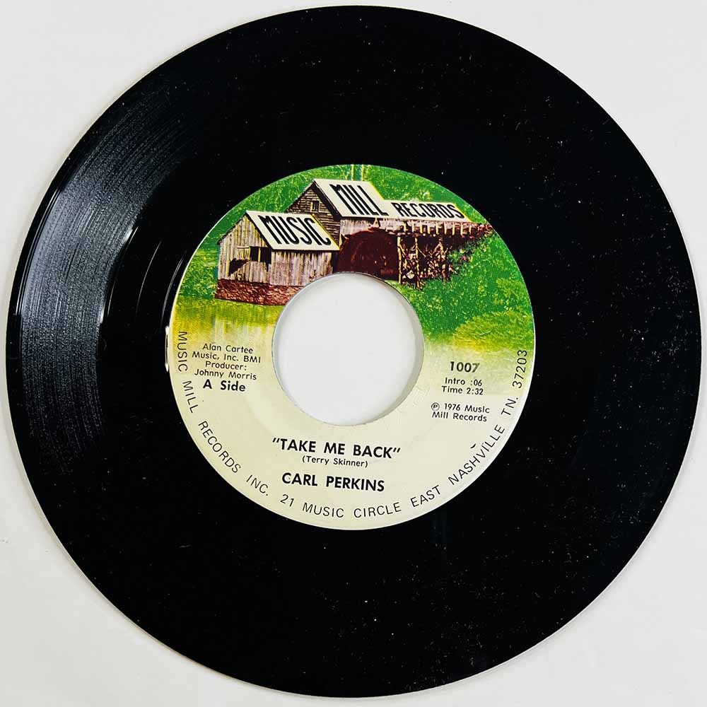 Perkins Carl 1976 1007 Take me back / Born to boogie begagnad singelskiva