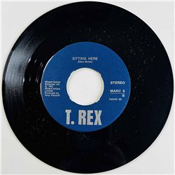 T.Rex 1973 MARC 6 Truck On (Tyke) / Sitting Here begagnad singelskiva