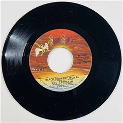 Led Zeppelin 1975 SS-70102 Trampled Under Foot / Black Country Woman begagnad singelskiva