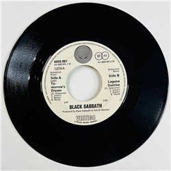 Black Sabbath Käytetty 7” ei kuvakantta Tomorrow's Dream / Laguna Sunrise  kansi Ei kuvakantta levy VG+ käytetty vinyylisingle
