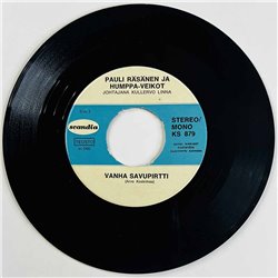 Pauli Räsänen ja Humppa-Veikot Käytetty 7” ei kuvakantta Ihannetyttö / Vanha Savupirtti  kansi Ei kuvakantta levy EX käytetty vi