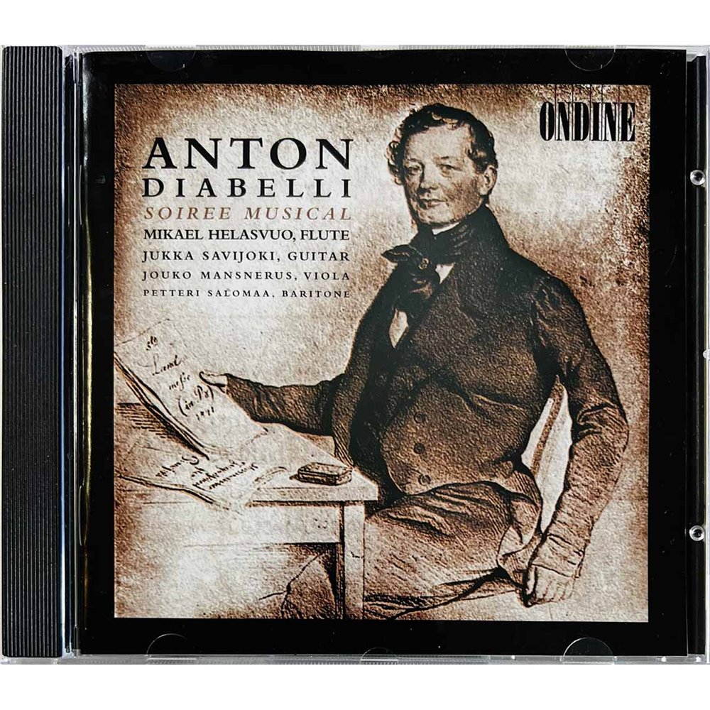 Anton Diabelli, Mikael Helasvuo CD Soiree Musical  kansi EX levy EX Käytetty CD