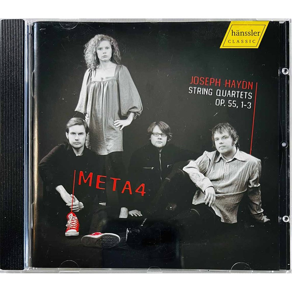 Haydn Joseph, Meta4 2009 CD 98.587 String Quartets Op. 55,1–3 CD Begagnat