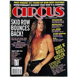 Circus magazine 1991 October 31 Guns N’ Roses, Aldo Nova, Alice Cooper aikakauslehti