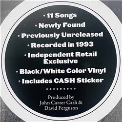 Cash Johnny LP Songwriter vinyl LP