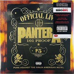 Pantera LP Official Live: 101 Proof 2LP vinyl LP