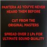 Pantera LP Official Live: 101 Proof 2LP vinyl LP
