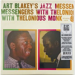 Art Blakey's Jazz Messengers LP With Thelonious Monk 2LP vinyl LP