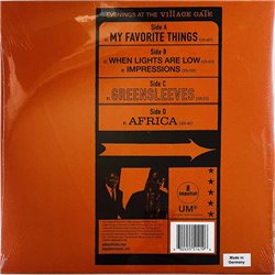 John Coltrane with Eric Dolphy LP Evenings at the Village Gate 2LP vinyl LP