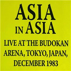 Asia LP Live At The Budokan Tokyo 1983 2LP vinyl LP