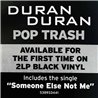 Duran Duran LP Pop Trash 2LP vinyl LP