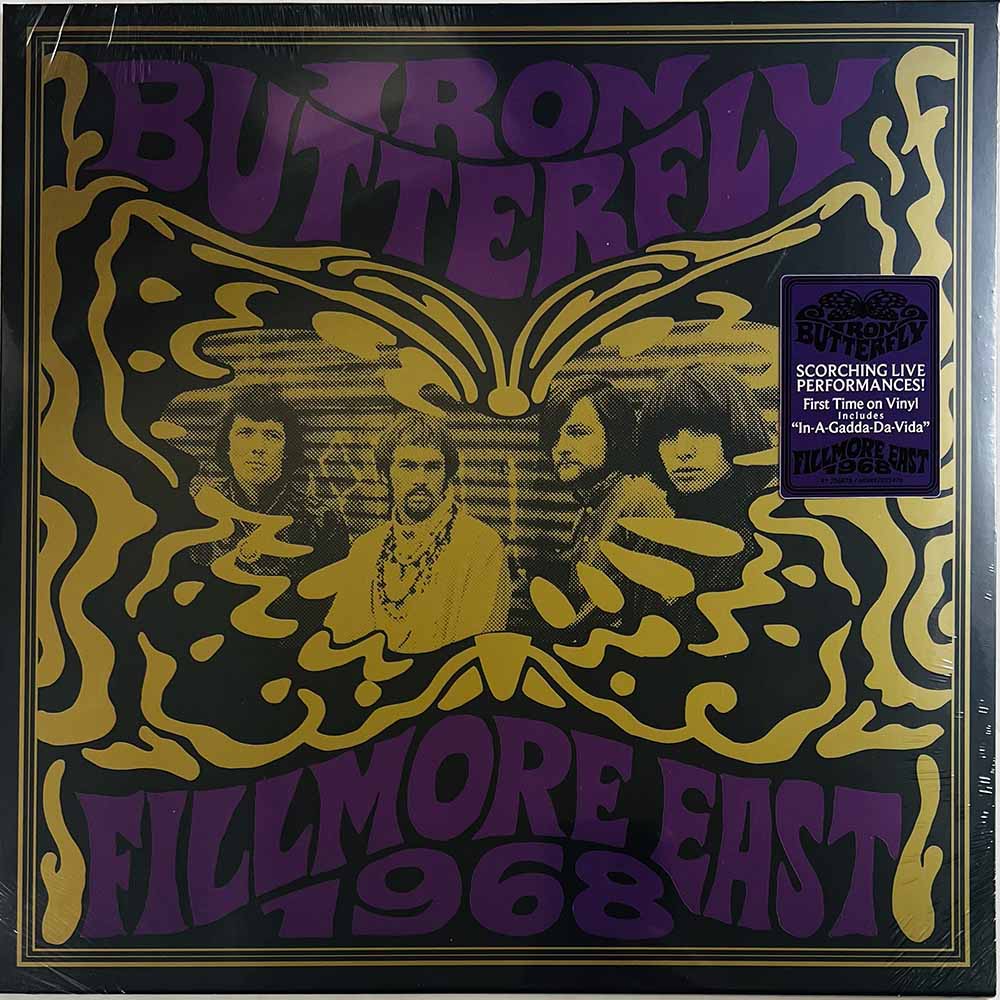 Iron Butterfly LP Fillmore East 1968 vinyl LP