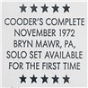 Cooder Ry LP Live At The Main Point 1972 vinyl LP