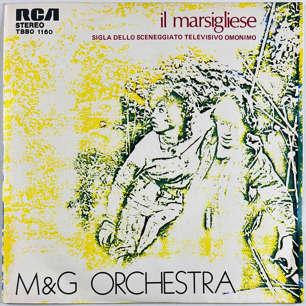 M & G Orchestra vinyylisingle Il Marsigliese / Napoli Oggi  kansi VG+ levy EX- käytetty vinyylisingle PS