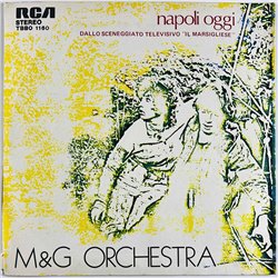 M & G Orchestra vinyylisingle Il Marsigliese / Napoli Oggi  kansi VG+ levy EX- käytetty vinyylisingle PS
