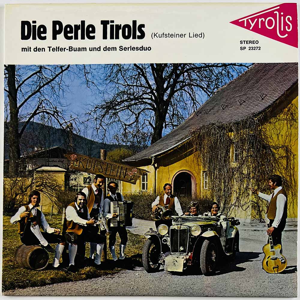 Telfer Buam vinyylisingle Kufsteiner-Lied (Die Perle Tirols)  kansi EX levy EX käytetty vinyylisingle PS