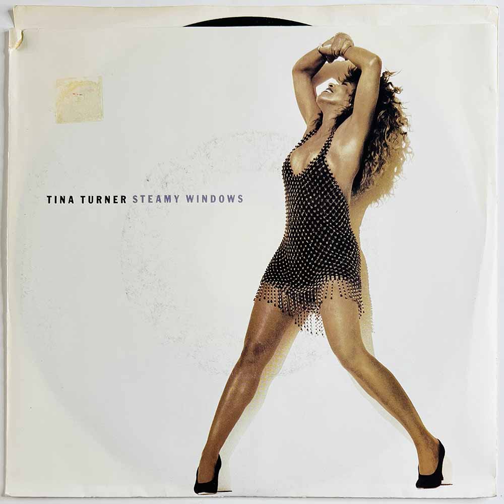 Tina Turner vinyylisingle Steamy Windows / The Best (Edit)  kansi VG levy EX käytetty vinyylisingle PS