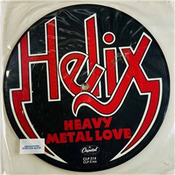 Helix 1983 CLP 314 Heavy Metal Love, kuva-single 7”
