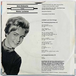 Conny Froboess vinyylisingle Midi-Midinette / Kleine Lucienne  kansi VG+ levy EX- käytetty vinyylisingle PS