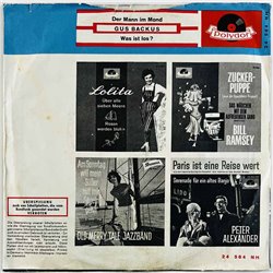 Backus Gus 1961 24 564 Der Mann Im Mond / Was Ist Los? 7”