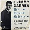Darren James vinyylisingle Her Royal Majesty, red vinyl  kansi VG levy EX käytetty vinyylisingle PS