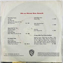 Everly Brothers vinyylisingle That's Old Fashioned / How Can I Meet Her?  kansi VG+ levy EX- käytetty vinyylisingle PS