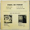 Anka Paul vinyylisingle Paul In Paris  kansi EX levy VG+ käytetty vinyylisingle PS
