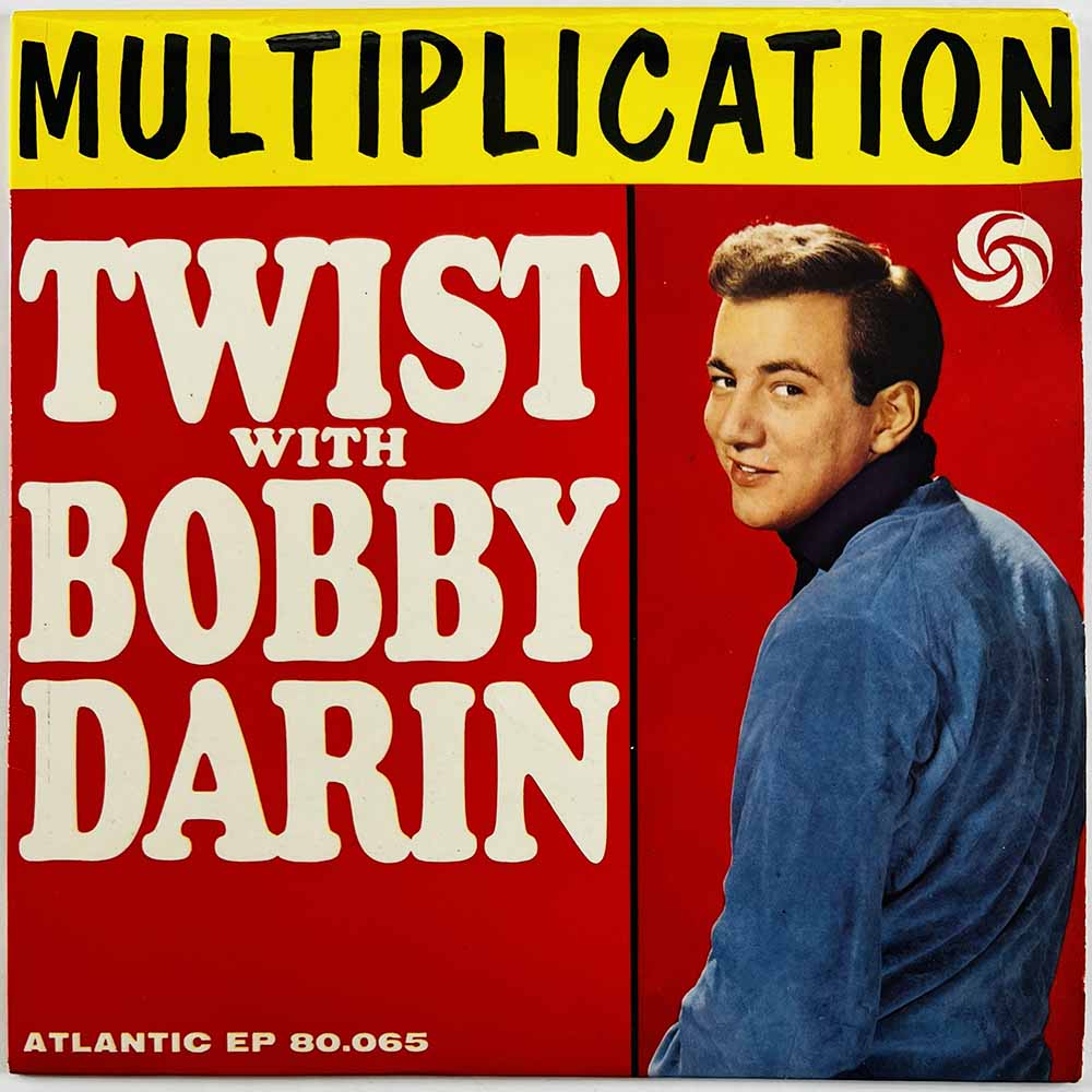 Darin Bobby vinyylisingle Multiplication Twist With Bobby Darin  kansi EX levy VG+ käytetty vinyylisingle PS