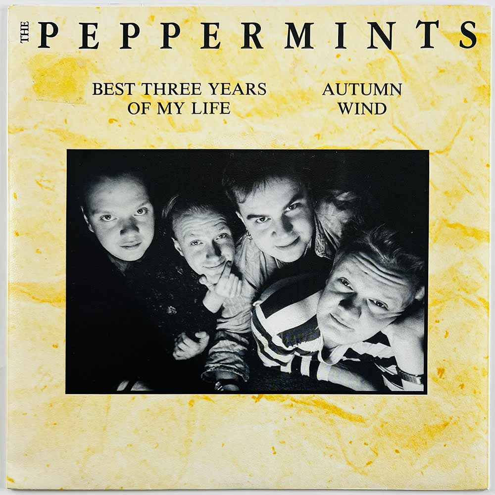 Peppermints vinyylisingle Best Three Years Of My Life / Autumn Wind  kansi EX levy EX käytetty vinyylisingle PS