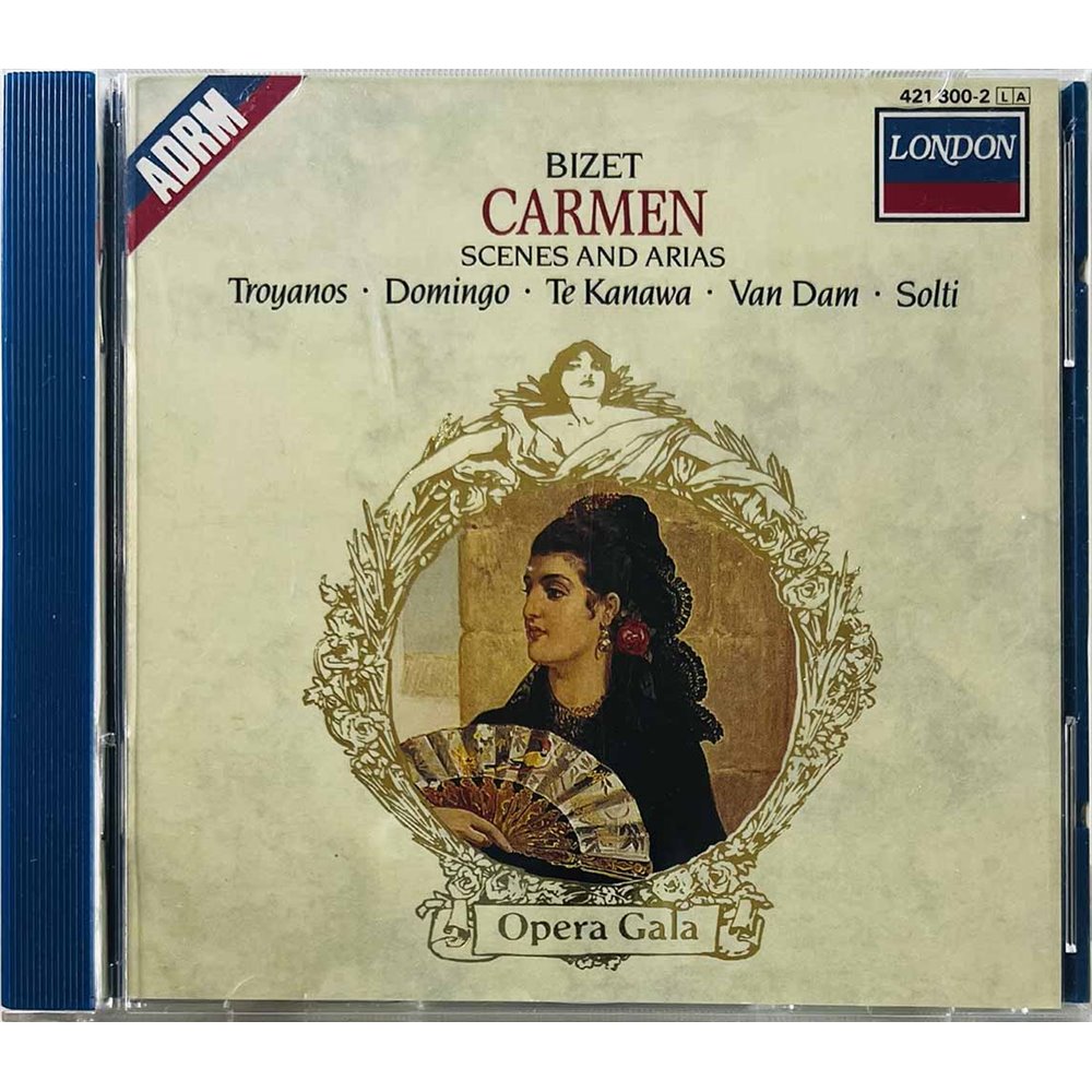 Georges Bizet -  Georg Solti CD Carmen (Scenes And Arias)  kansi EX levy EX Käytetty CD