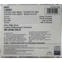 Georges Bizet -  Georg Solti CD Carmen (Scenes And Arias)  kansi EX levy EX Käytetty CD