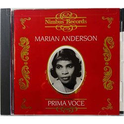 Marian Anderson CD Prima Voce  kansi EX levy EX Käytetty CD