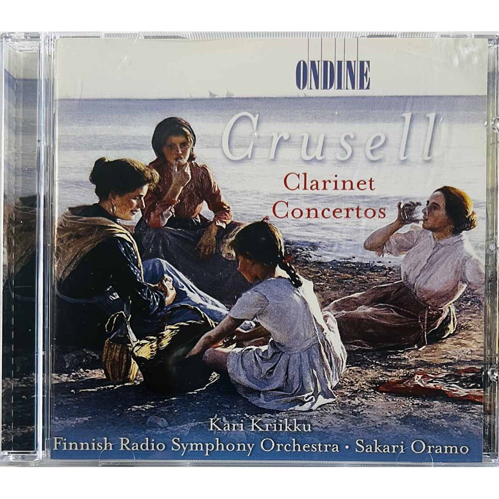 Bernhard Henrik Crusell CD Clarinet Concertos  kansi EX levy EX Käytetty CD