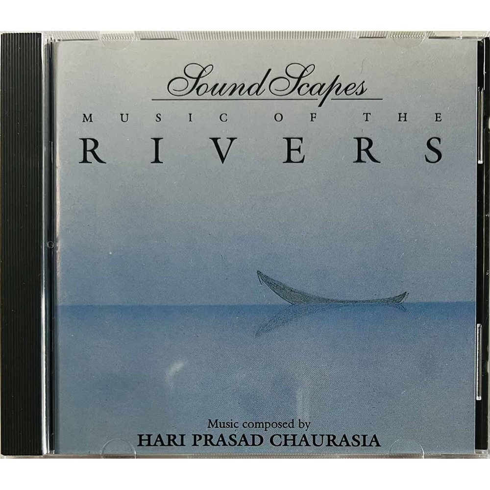 Hariprasad Chaurasia CD Music Of The Rivers  kansi EX levy EX Käytetty CD