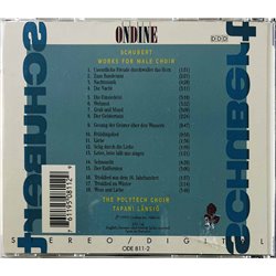 Polyteknikkojen Kuoro, Tapani Länsiö CD Schubert Works For Male Choir  kansi EX levy EX Käytetty CD