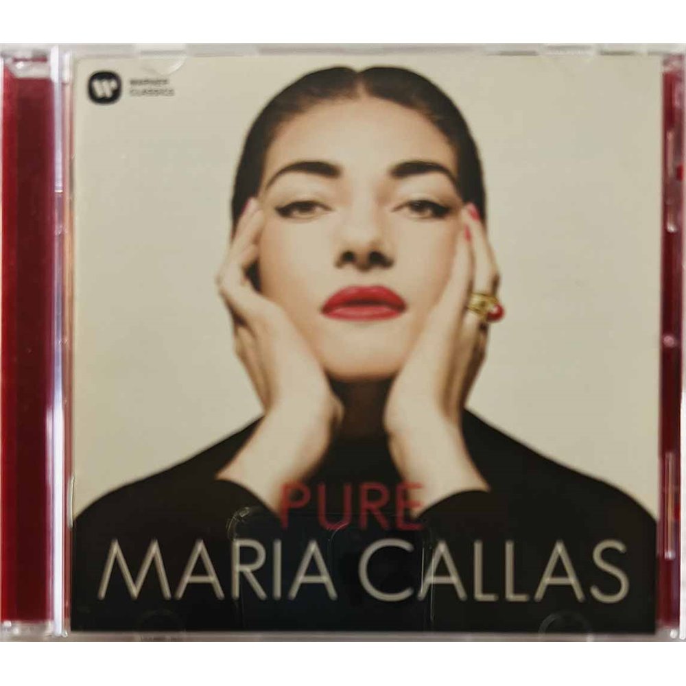 Maria Callas CD Pure Maria Callas  kansi EX levy EX Käytetty CD