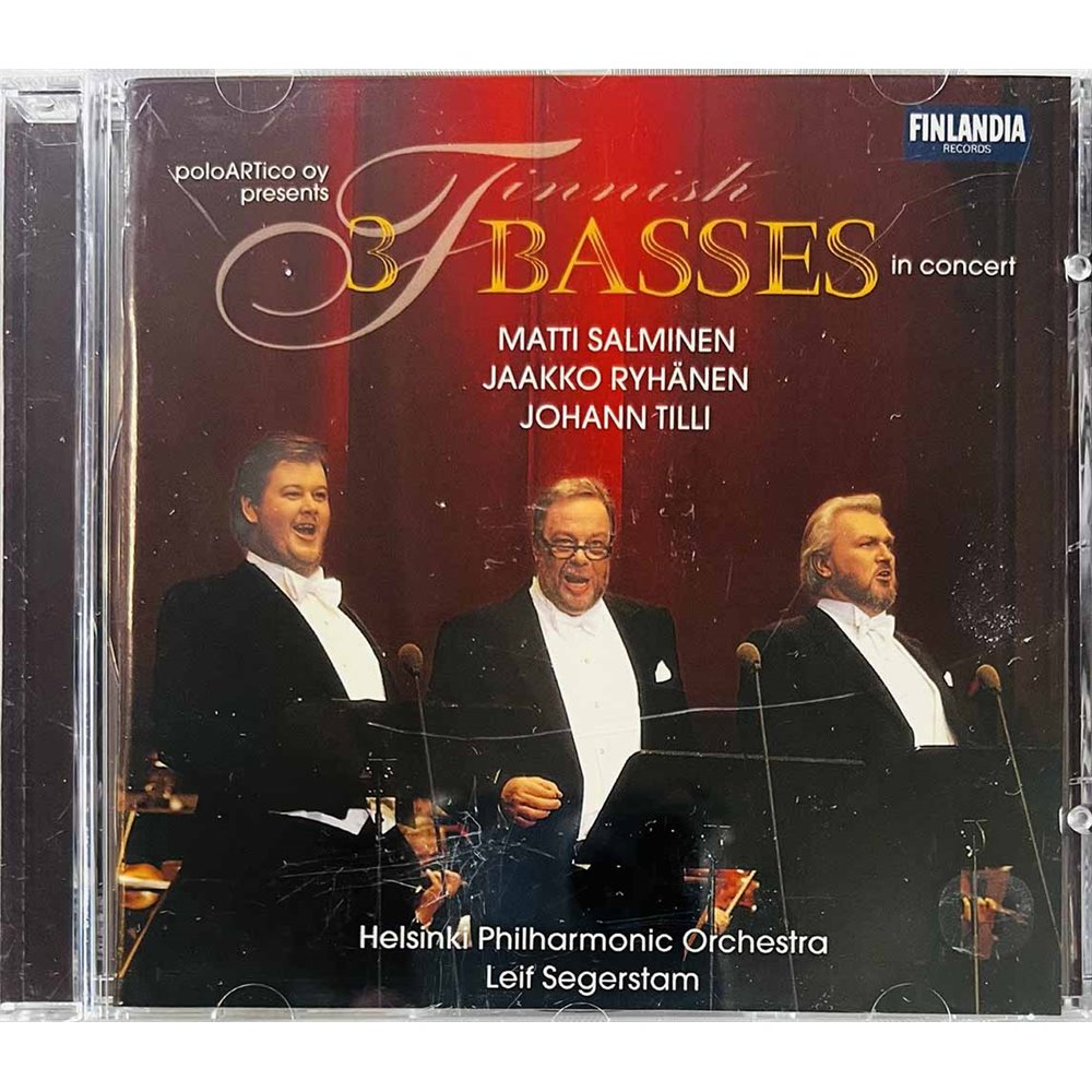 Matti Salminen, Jaakko Ryhänen 1996 0630-13954-2 3 Finnish Basses In Concert CD Begagnat