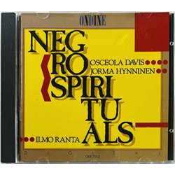 Osceola Davis, Jorma Hynninen CD Negrospirituals  kansi EX levy EX Käytetty CD