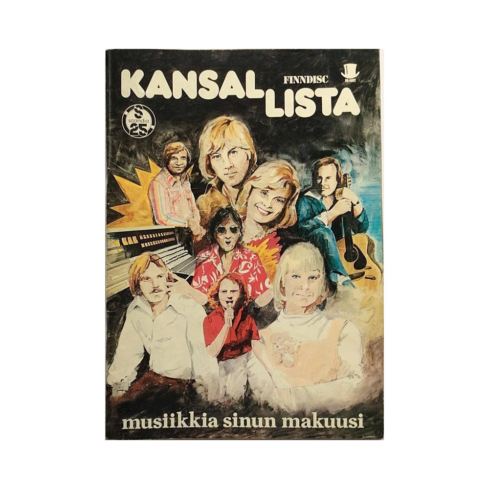 Kansallista: Musiikkia sinun makuusi : Scandia Finndisc Hi-Hat levyluettelo 1979 - Used book
