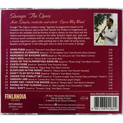 Antti Sarpila & Opera Big Band CD Swingin' The Opera  kansi EX levy EX Käytetty CD
